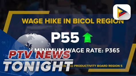 bicol minimum wage|Minimum wage workers in Bicol to get P55 salary hike.